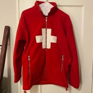 Switzerland Flag Fleece Size M - Bought in Switzerland